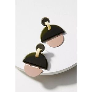 NEW Anthropologie Kinetic Drop Statement Earrings by Studio Elke